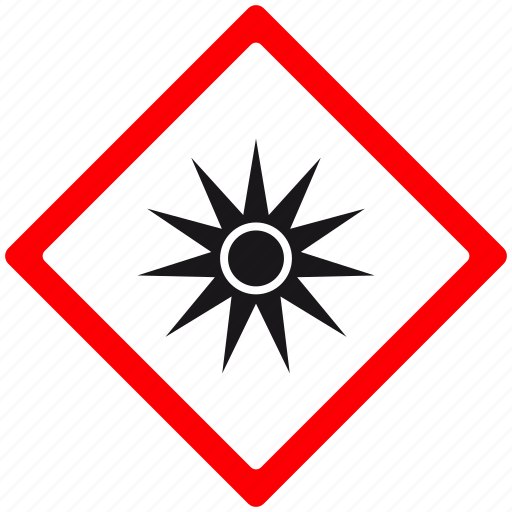Atomic, chemistry, danger, hazard, optical radiation, radiation, warning icon - Download on Iconfinder