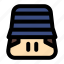 avatar, boy, bucket hat, face 