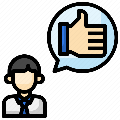 Like, testimonial, customer, experts, hand icon - Download on Iconfinder