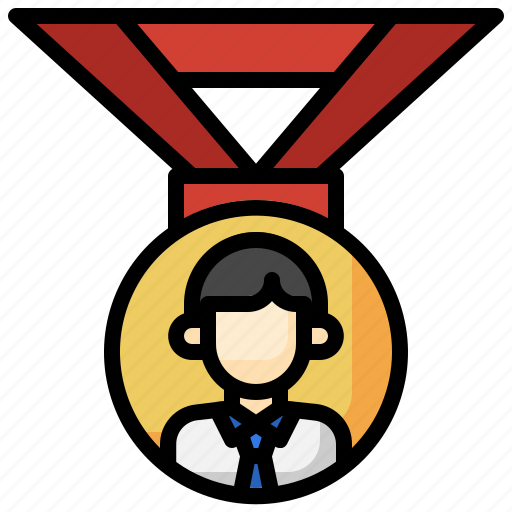 Medal, success, insignia, reward, award icon - Download on Iconfinder