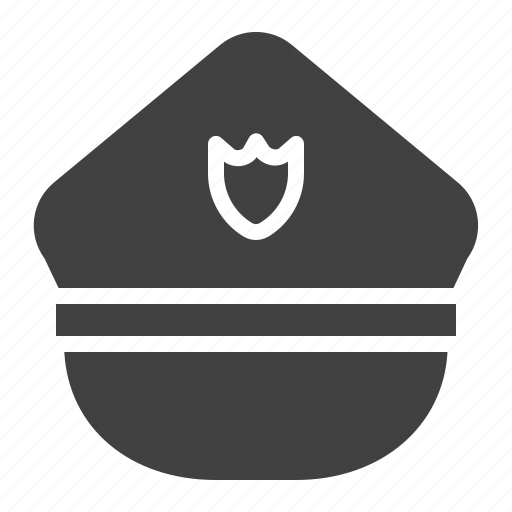 Hat, police, sheriff, cap icon - Download on Iconfinder