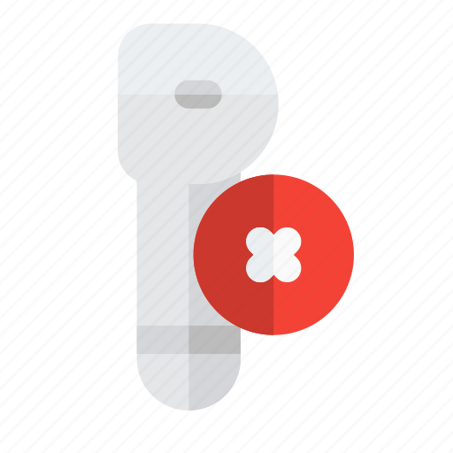 Airpod, not, connected, music, earphones icon - Download on Iconfinder