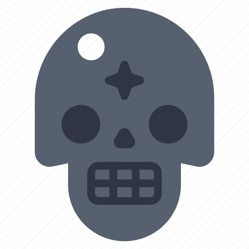 Skull, healing, crystal, stone, flow, quartz, energy icon - Download on Iconfinder