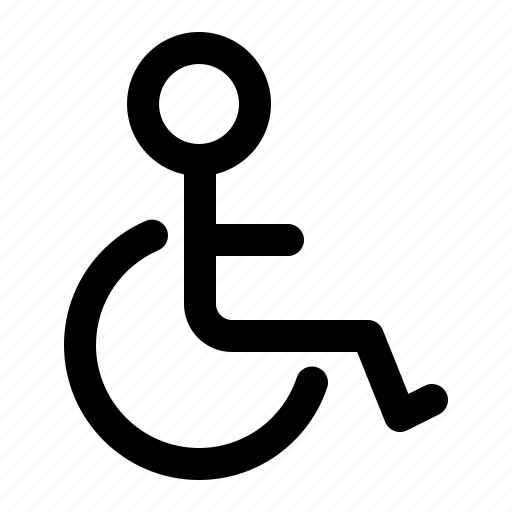 Wheel, chair, handycap, medical, hospital icon - Download on Iconfinder