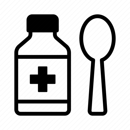 Cough, syrup, bottle, medicine bottle icon - Download on Iconfinder