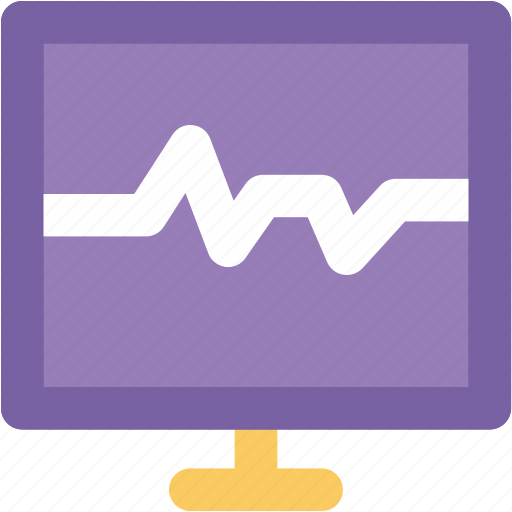 Electrocardiogram, heartbeat, heartbeat screen, lifeline, pulsation, pulse, pulse rate icon - Download on Iconfinder