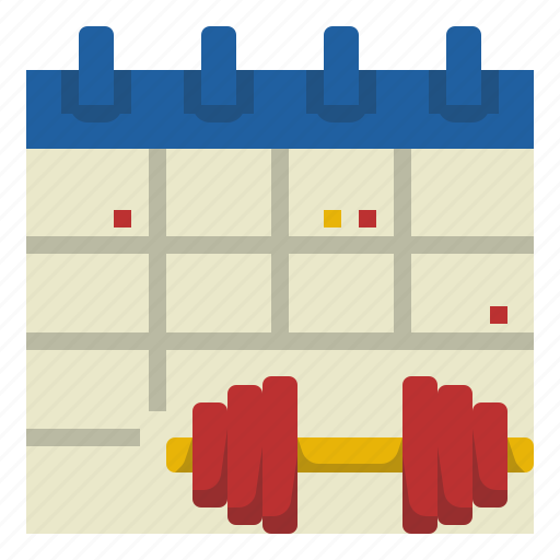 Exercise, fitness, gym, health, schedule, workout icon - Download on Iconfinder