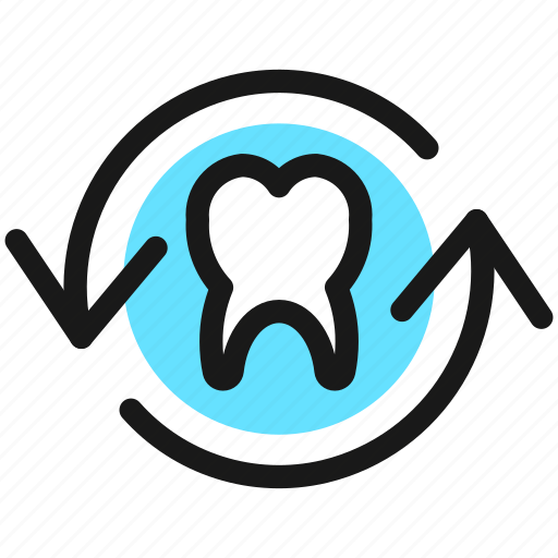 Dentistry, tooth, exchange icon - Download on Iconfinder