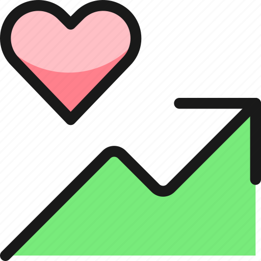 Monitor, heart, rate, up icon - Download on Iconfinder