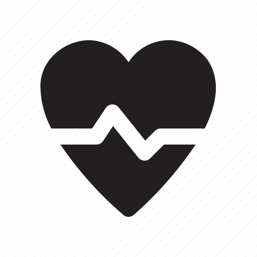 Heart, medical, cardiogram, healthcare, hospital icon - Download on Iconfinder