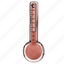 thermometer, temperature, weather, cloud, rain, cold, thermostat, steps, degree, climate 