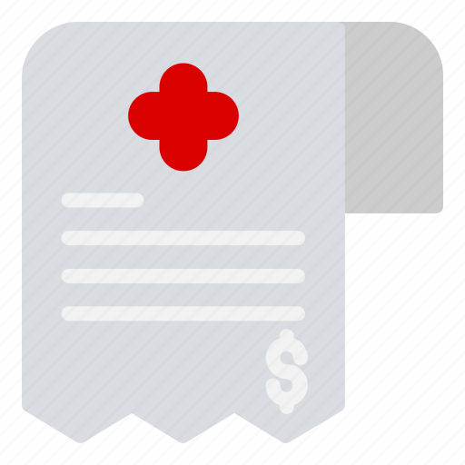 Hospital, bill, care, pay, medical icon - Download on Iconfinder