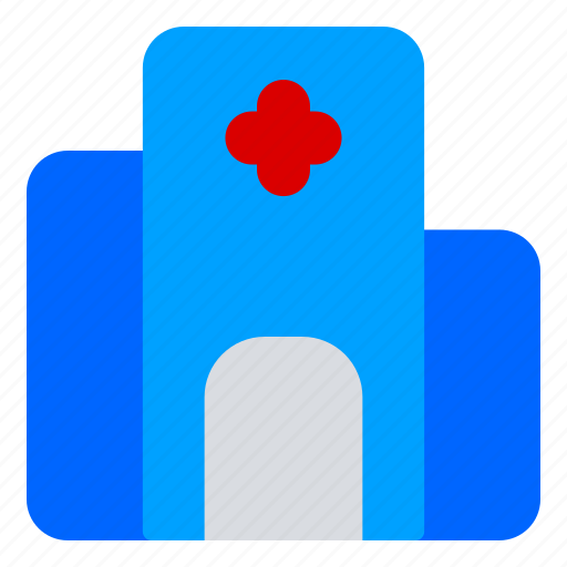 Hospital, building, healthcare, clinic, care icon - Download on Iconfinder