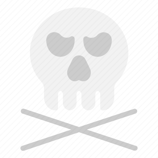 Skull, crossbones, danger, poison, warning icon - Download on Iconfinder