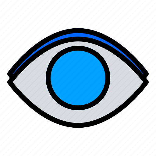 1, eye, vision, eyesight, view, healthcare icon - Download on Iconfinder