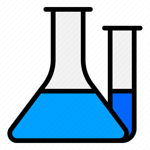 1, flask, vial, lab, chemistry, chemical icon - Download on Iconfinder