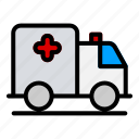 medical, truck, ambulance, emergency, transport