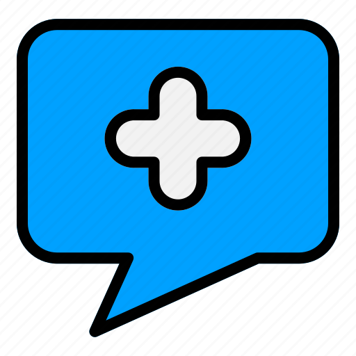 Message, medical, mail, chat, healthcare icon - Download on Iconfinder