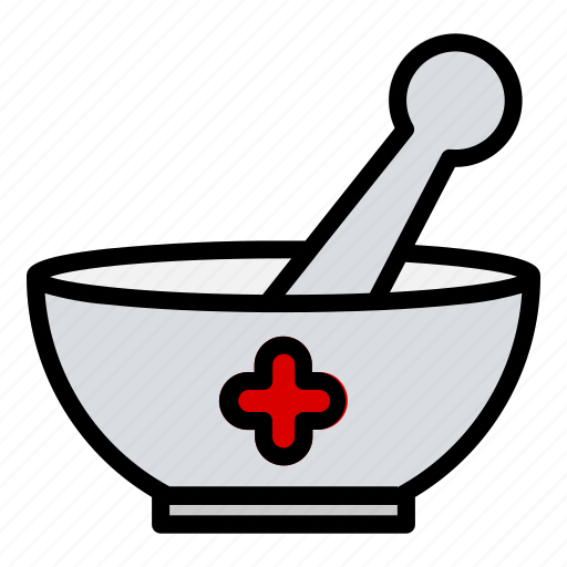 1, mortar, pestle, pharmacy, medicine, nedical icon - Download on Iconfinder