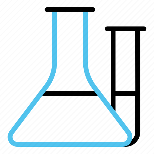 Flask, vial, lab, chemistry, chemical icon - Download on Iconfinder