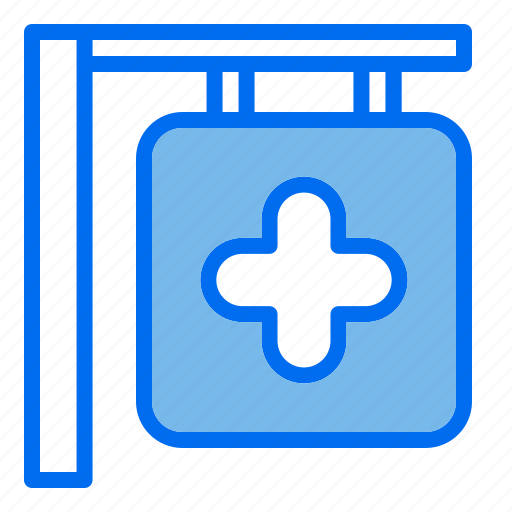 Hospital, sign, clinic, health, medical icon - Download on Iconfinder