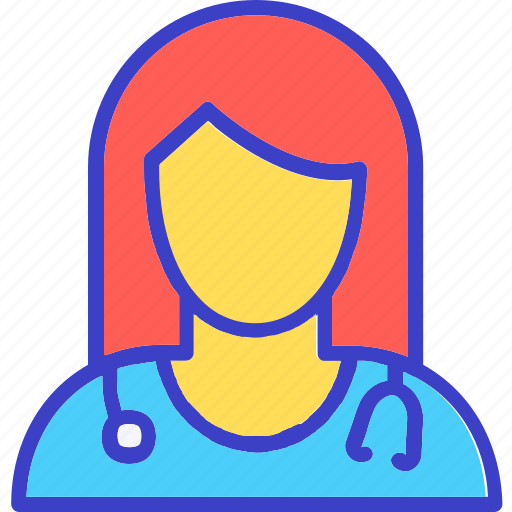 Doctor, female, lady doctor, consultant icon - Download on Iconfinder