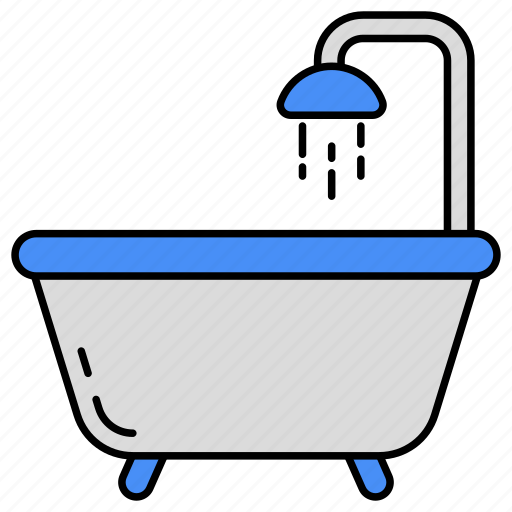 Bathtub, jacuzzi, plunge bath, plunge pool, toiletry icon - Download on Iconfinder