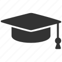 cap, education, knowledge, college, degree, graduation hat, university