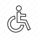 disabled, sign, invalid