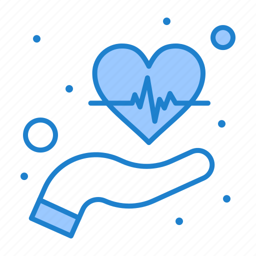 Care, hands, heart, beat icon - Download on Iconfinder