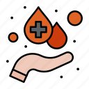 blood, care, donation, hand