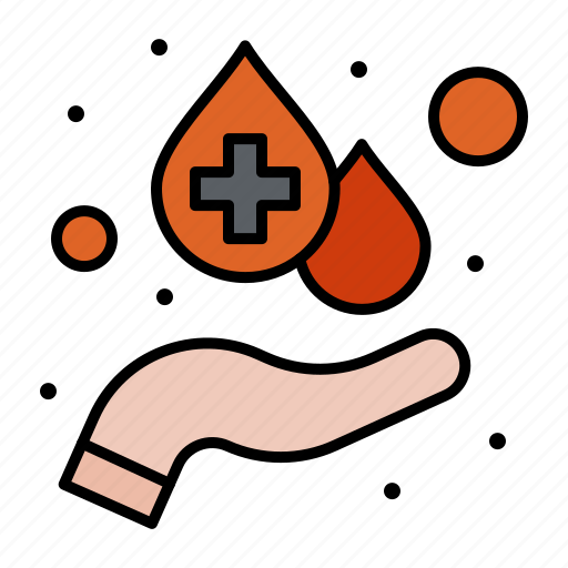 Blood, care, donation, hand icon - Download on Iconfinder