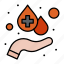 blood, care, donation, hand 