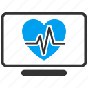 heart, monitoring, pulse, cardio, ecg, electrocardiogram, heartbeat