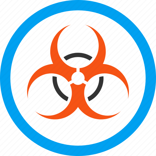 Attention, bio hazard, biohazard, biological danger, caution, epidemic, infection icon - Download on Iconfinder