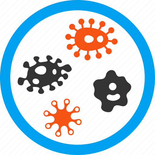 Bacteria, biohazard, biological, disease, infection, microbes, parasites icon - Download on Iconfinder