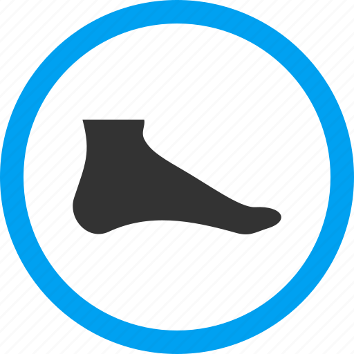 Foot, footprint, heel, shoe, step, track, walk icon - Download on Iconfinder