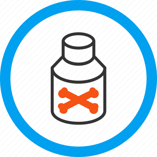 Bottle, chemistry, danger, pharmacy, poison, toxic, vial icon - Download on Iconfinder