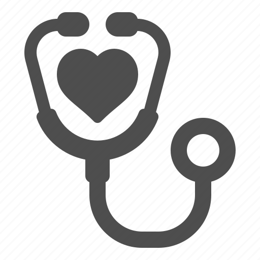 Cardiology, heart, heartbeat, pulse, stethoscope icon - Download on Iconfinder