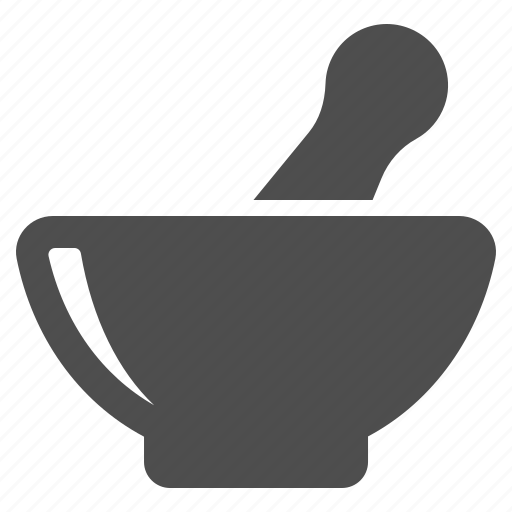 Mortar, mortar and pestle, pestle icon - Download on Iconfinder