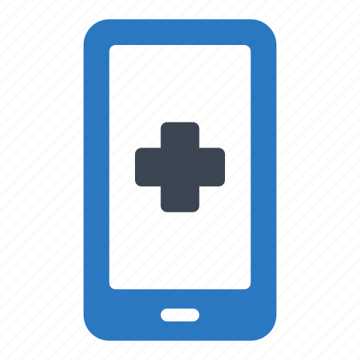 Device, medical, mobile, phone, sign icon - Download on Iconfinder