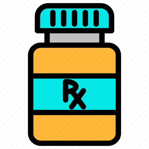 Pill, bottle, drug, medical, health, medicine icon - Download on Iconfinder