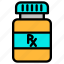 pill, bottle, drug, medical, health, medicine 