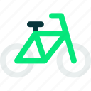 bicycle, cycle, exercise, fitness icon