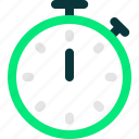 pocket watch, stop watch, timer, watch icon