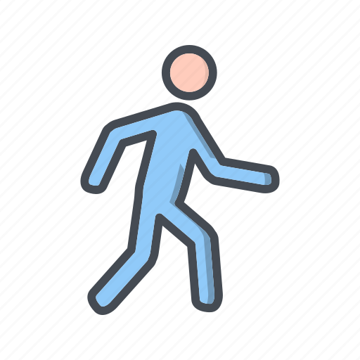 Man, running, walk icon - Download on Iconfinder