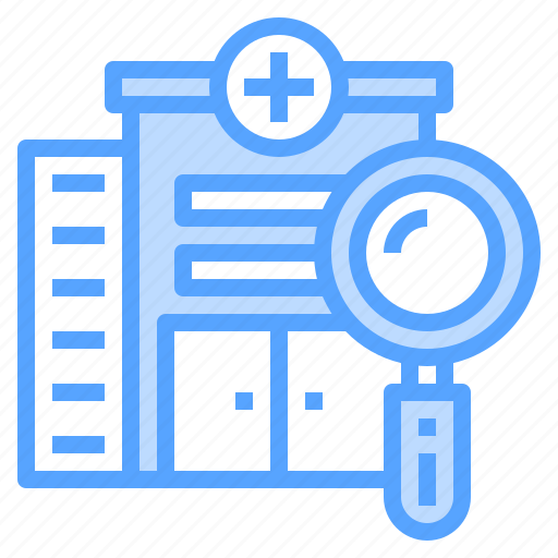 Search, clinic, protect, hospital, insurance icon - Download on Iconfinder
