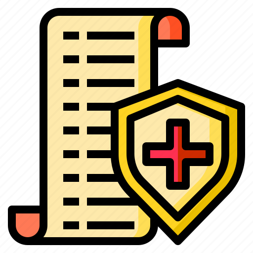 Files, protection, document, insurance, healthcare icon - Download on Iconfinder