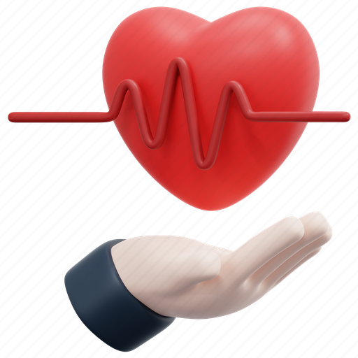 Healthcare, life, insurance, hand, heartbeat, safe, heart icon - Download on Iconfinder