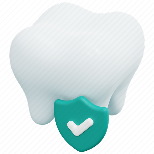 Dental, insurance, healthcare, medical, tooth, protection, 3d icon - Download on Iconfinder